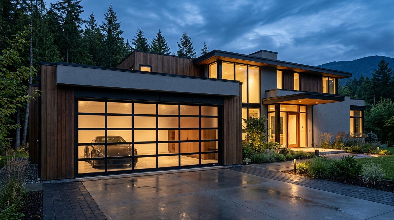 All Glass Full View Garage Door Winnipeg